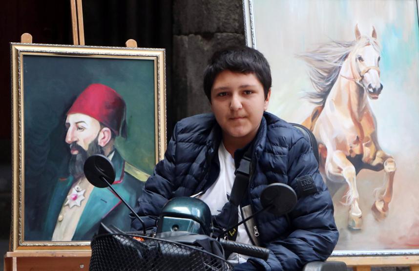 Eserim olan sergiye katılamayacağım dedi, engeller 2 günde aşıldı