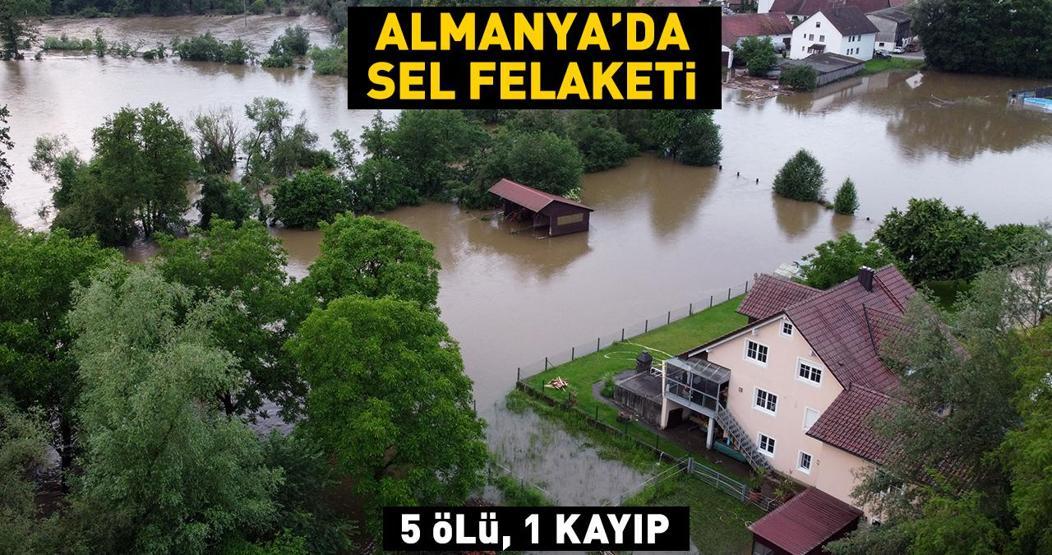 Almanya’da sel felaketi: 5 ölü, 1 kayıp