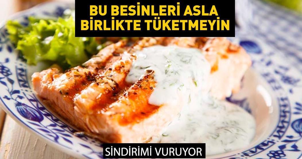 Balıkla yoğurt, soğanla sarımsak, pirinçle sirke... Bu besinleri asla birlikte tüketmeyin Bakın neye yol açıyor Sindirim sistemi...
