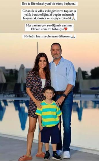 Ece Vahapoğlu ile Cihan Alpayın altı yıllık evliliği bitti