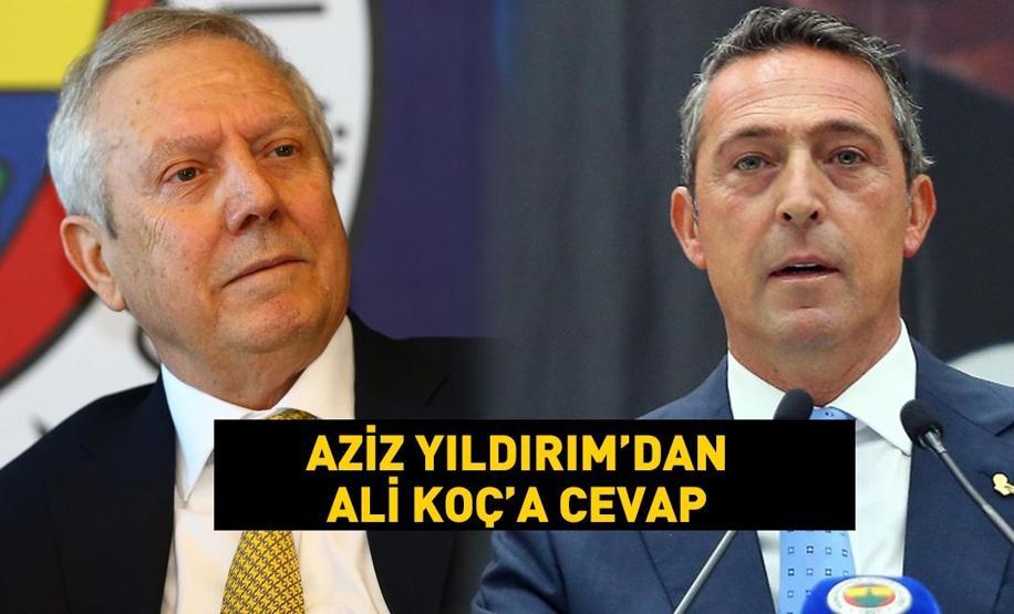 Aziz Yıldırım’dan Ali Koç’a onursal başkanlık cevabı