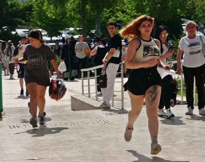 Manzara değişmedi: Bir sınav klasiği Dakikalar ile geç kaldılar
