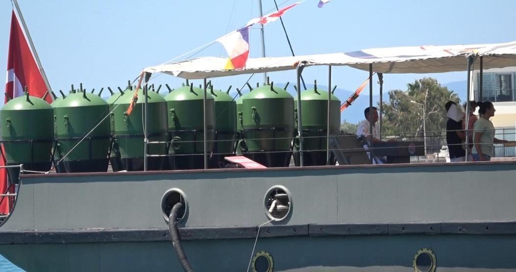 TCG Nusret Gemisi Ayvalık’ta
