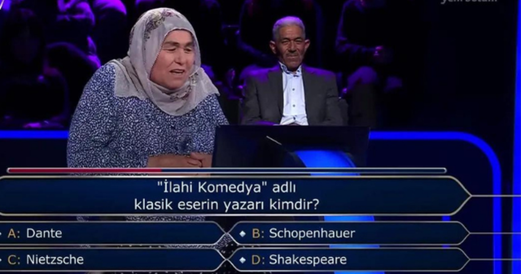 Kim Milyoner Olmak İstere Menekşe Teyze damga vurdu Viyanada eğitim aldım