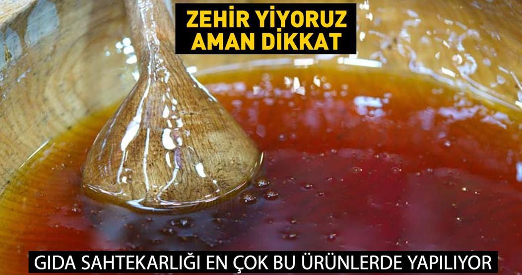 Zehir yiyoruz Aman dikkat Zeytinyağından süte gıda sahtekarlığı en çok bu 6 üründe yapılıyor