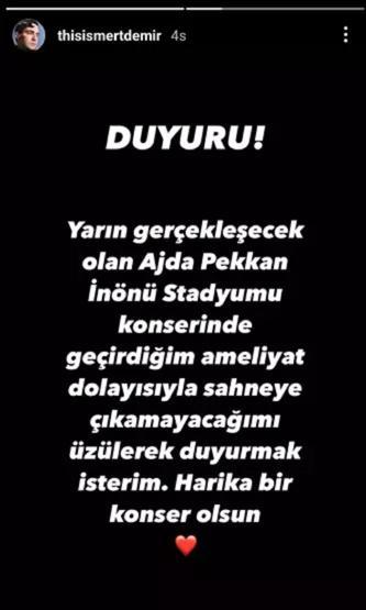 Serenay Sarıkaya ve Mert Demir, Ajda Pekkan konserinde O anlar geceye damga vurdu