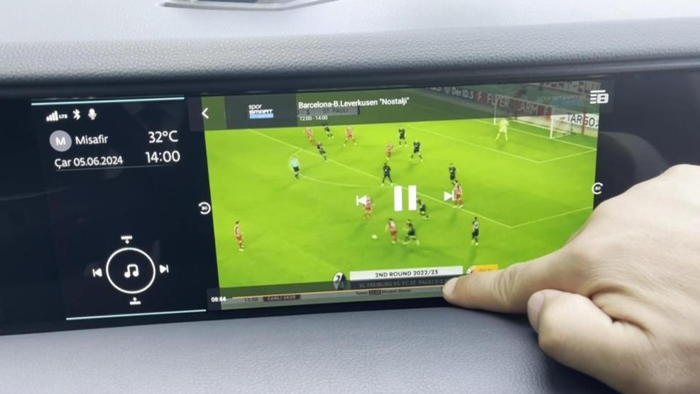Türkiye’de ilk: Togg’da maç keyfi Euro 2024 heyecanı Toggda