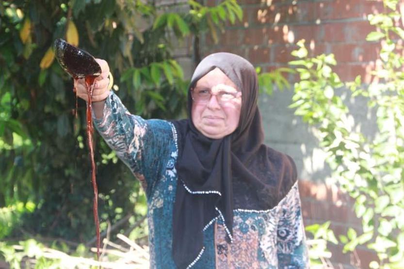 Ordulu kadınların dut pekmezi mesaisi