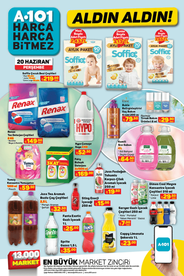 20 Haziran 2024 A101 Aktüel Ürünlerde Bu Hafta Neler Var