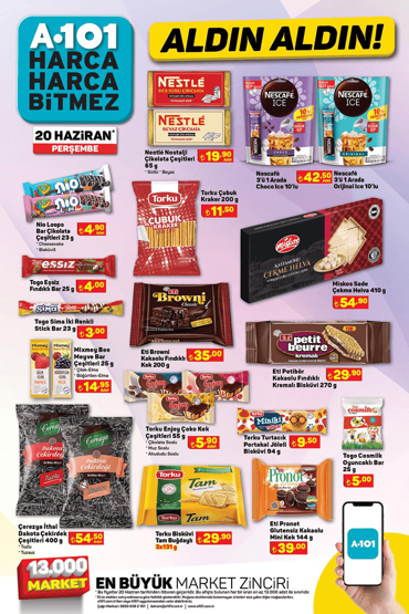 20 Haziran 2024 A101 Aktüel Ürünlerde Bu Hafta Neler Var
