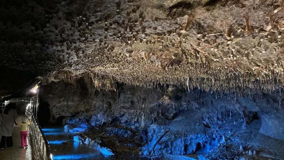 Gökgöl Mağarası bayramda ziyaretçi akınına uğradı