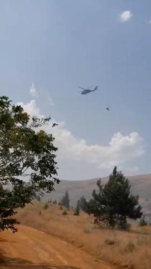 SON DAKİKA HABERİ: Elazığ’da orman yangını