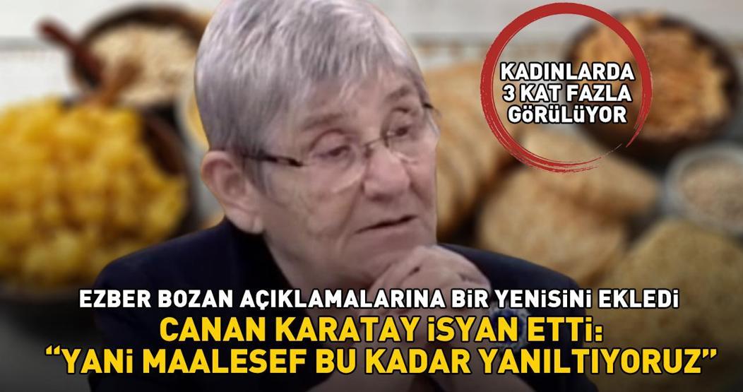 Canan Karatay isyan etti Ezber bozan açıklamalarına bir yenisini ekledi ‘Yani maalesef’