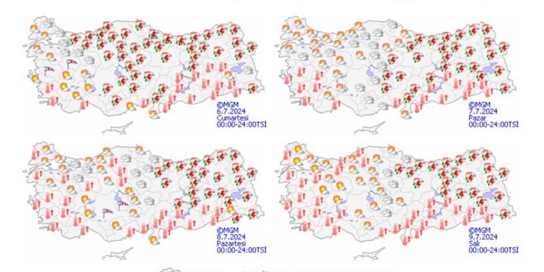 Yağışlar ne zamana kadar devam edecek Meteoroloji tarih verdi