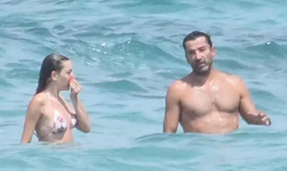 Denizde romantik anlar Kenan İmirzalıoğlu ile Sinem Kobal sezonu açtı