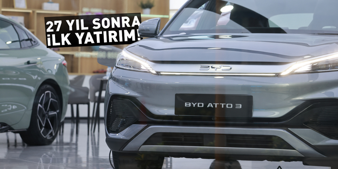 Otomobil üretim sektöründe 27 yıl sonra bir ilk: Çinden doğrudan yatırım