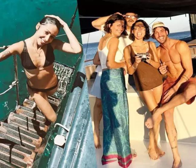 Öpmeye doyamadı Ünlülerden tatil pozları... Kim, kiminle, nerede
