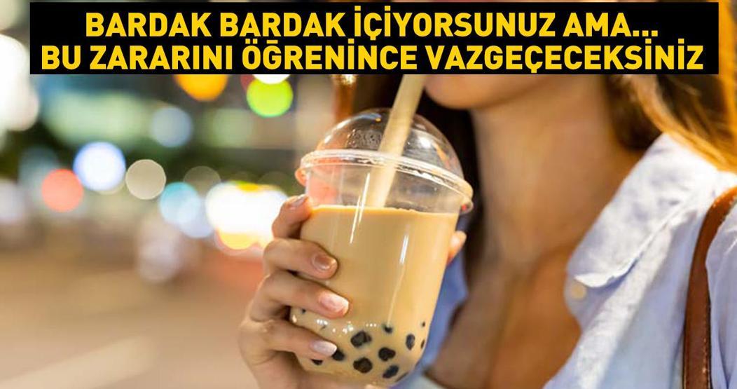 Bardak bardak içiyorsunuz ama... Rengarenk kaçamaklar kabusa dönüşmesin Çürük dişlerin en büyük nedeni...