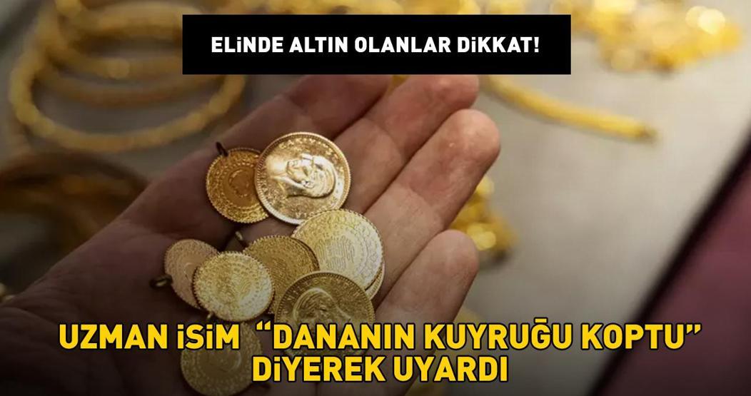 ELİNDE ALTIN OLANLAR DİKKAT İslam Memiş Beklenen gün geldi çattı diyerek uyardı Dananın kuyruğu koptu