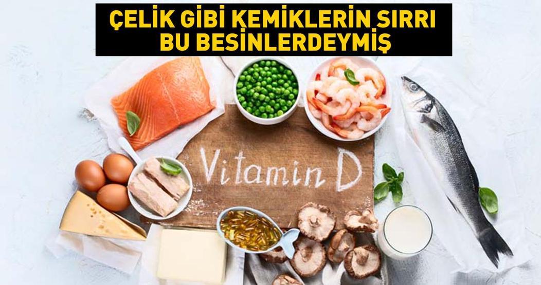 Çelik gibi kemiklerin sırrı bu besinlerdeymiş Kemik erimesini önlediği ortaya çıktı