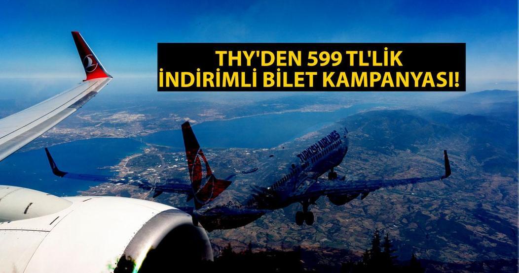 THYden indirimli bilet kampanyası: THY ucuz bilet hangi tarihleri kapsıyor