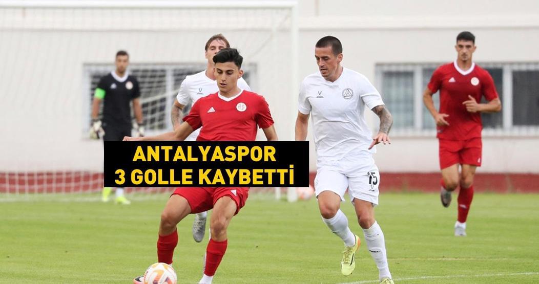 Antalyaspor’dan tatsız prova