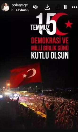 Ünlü isimlerden 15 Temmuz paylaşımları