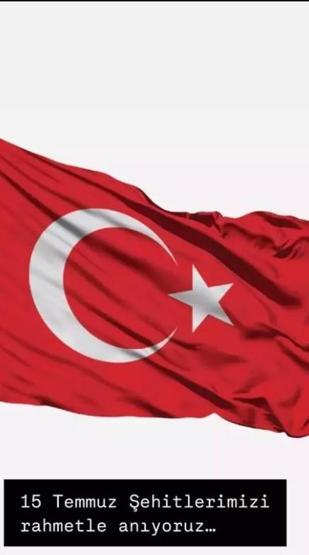 Ünlü isimlerden 15 Temmuz paylaşımları