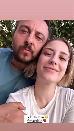 Hazal Kayadan eşi Ali Ataya aşk dolu sözler