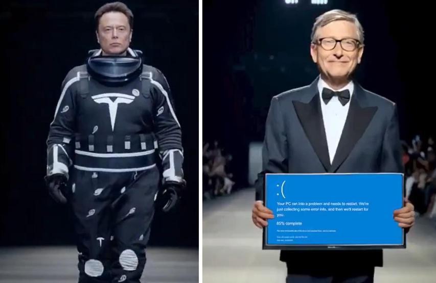 Trump, Biden, Putin ve Elon Musk podyumda Yapay zeka bunu da yaptı, sosyal medya yıkıldı