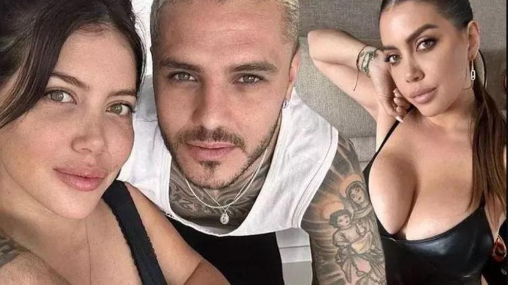 Icardi ve Wanda Naradan akıl karıştıran hamle Icardinin notuna kimse anlam veremedi