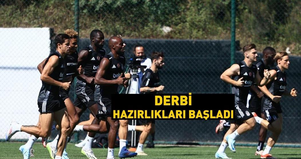 Beşiktaş, Galatasaray derbisine hazırlanıyor