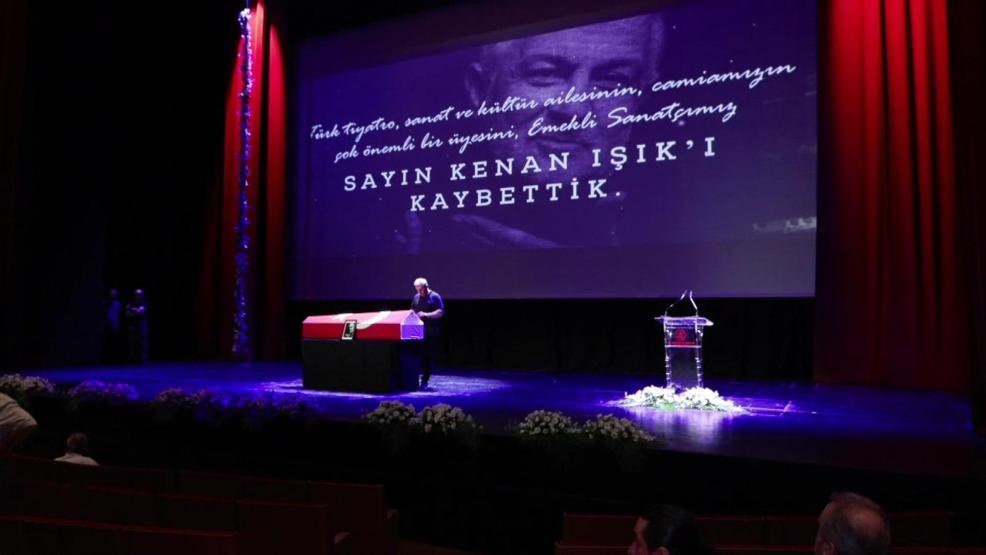 Kenan Işıka son veda İstanbul AKMde tören düzenlendi