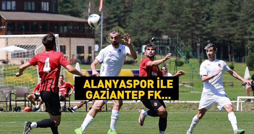 Süper Lig takımları, hazırlık maçında karşılaştı