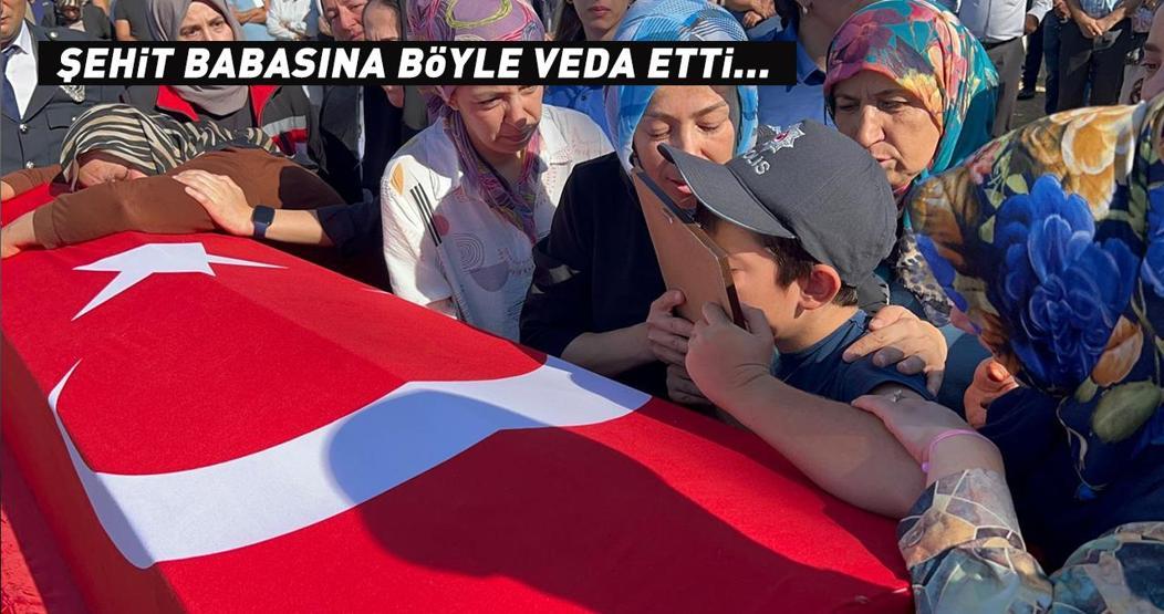 Bu acıya yürek dayanmaz Şehit babasına böyle veda etti...