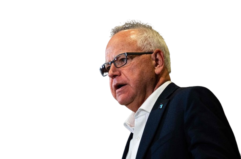 Kamala Harristen Walz ile ilk seçim mitinginde gövde gösterisi