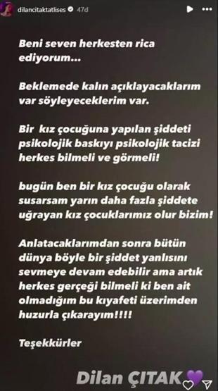 İbrahim Tatlısesten Dilan Çıtaka yanıt gecikmedi: Evimi bastı, bana televizyon kumandası fırlattı