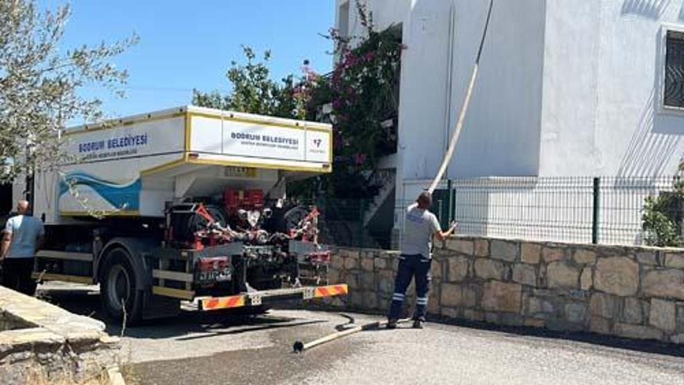 Bodrumda su krizi derinleşiyor