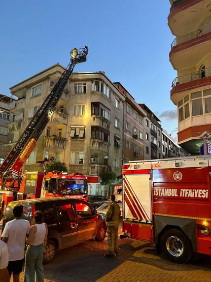Yangın ihbarına gitmişlerdi Çatıya çıkınca şoke oldular