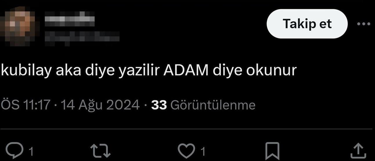 Ortalıkta adam kalmadı demişti HAFSANUR SANCAKTUTAN-KUBİLAY AKA AŞKI BELGELENDİ