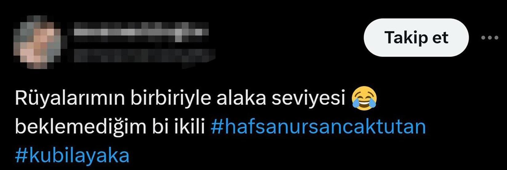 Ortalıkta adam kalmadı demişti HAFSANUR SANCAKTUTAN-KUBİLAY AKA AŞKI BELGELENDİ