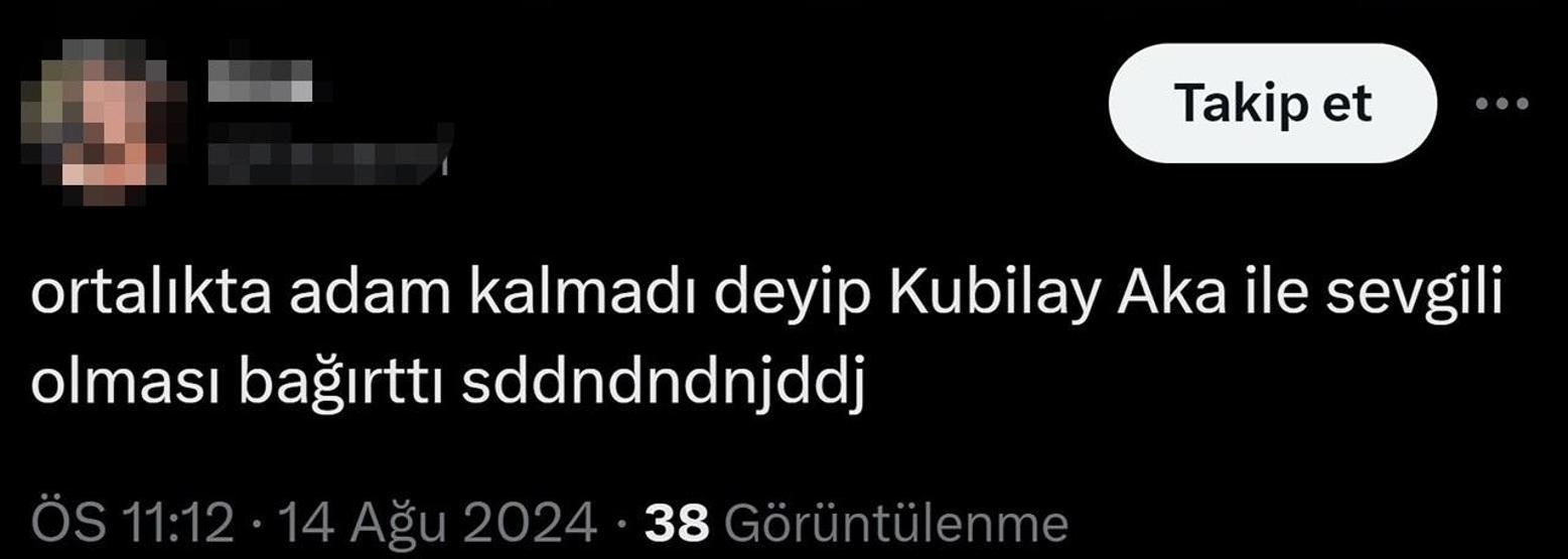 Ortalıkta adam kalmadı demişti HAFSANUR SANCAKTUTAN-KUBİLAY AKA AŞKI BELGELENDİ