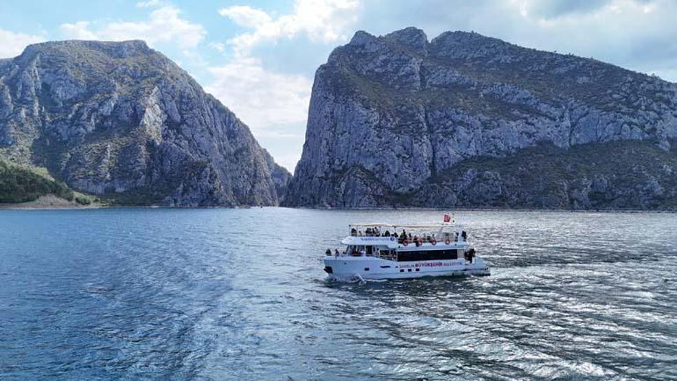 Şahinkaya Kanyonu’na 75 bin ziyaret