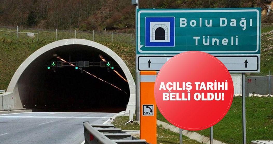 Bolu Tüneli ne zaman açılacak Bolu Dağı Tüneli açılış tarihi 2024
