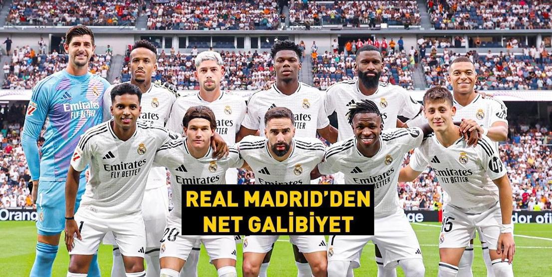Arda Güler 11 başladı, Real Madrid rahat kazandı
