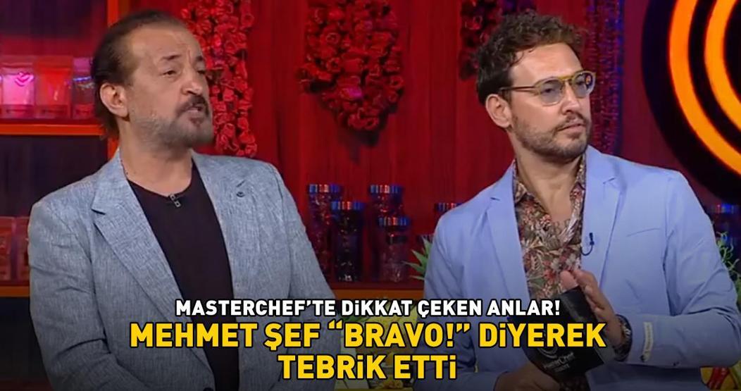 MasterChefte eleme adayları belli oldu Mehmet Şef, Şirini tebrik ederken diğerlerine göndermede bulundu: BRAVO