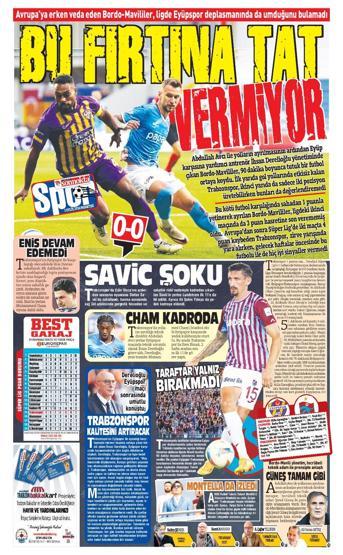 Trabzonsporda gol krizi: Allah bize Eyüp sabrı versin