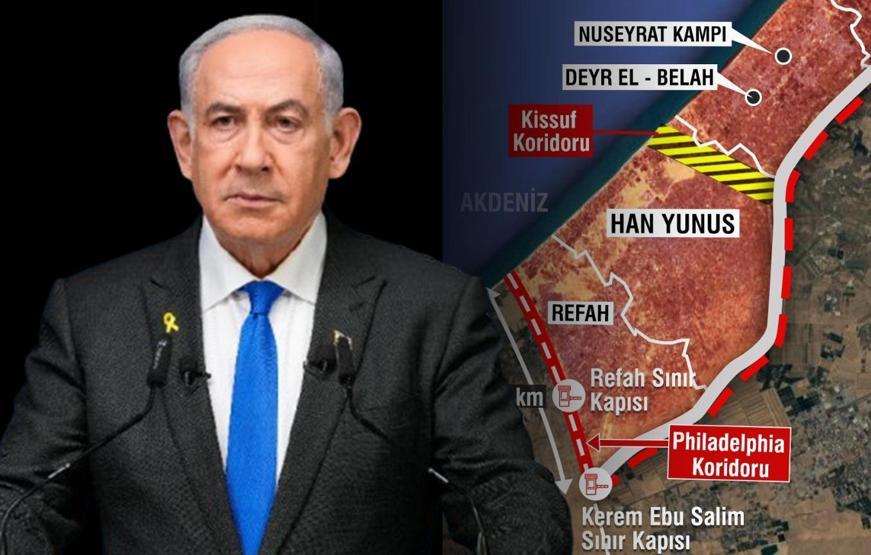 İsrail basını Philadelphia Koridoru ısrarını topa tuttu: Netanyahu yönetimi altında İsrail varoluşsal tehlikede “RUS RULETi”…