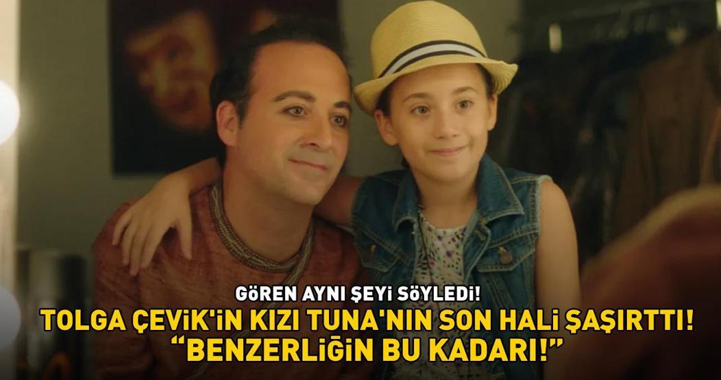 Sen Kimsin’in Tekini Tolga Çevikin kızı Tunayı görenlerin ağzı açık kaldı Son haline yorum yağdı: Benzerliğin bu kadarı
