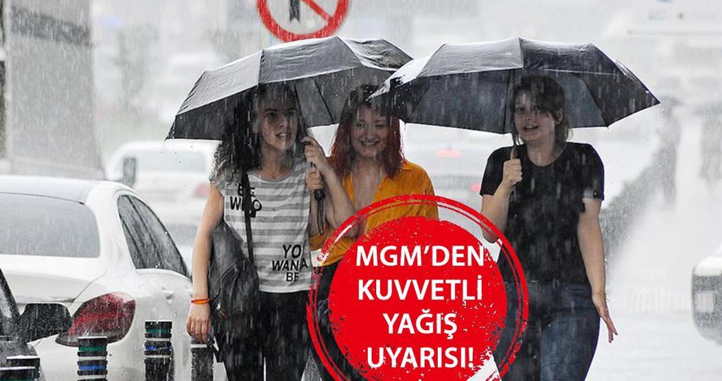 KUVVETLİ YAĞIŞ UYARISI İl il hava durumu 8 Eylül 2024: Bugün İstanbul, Ankara, İzmir hava durumu nasıl